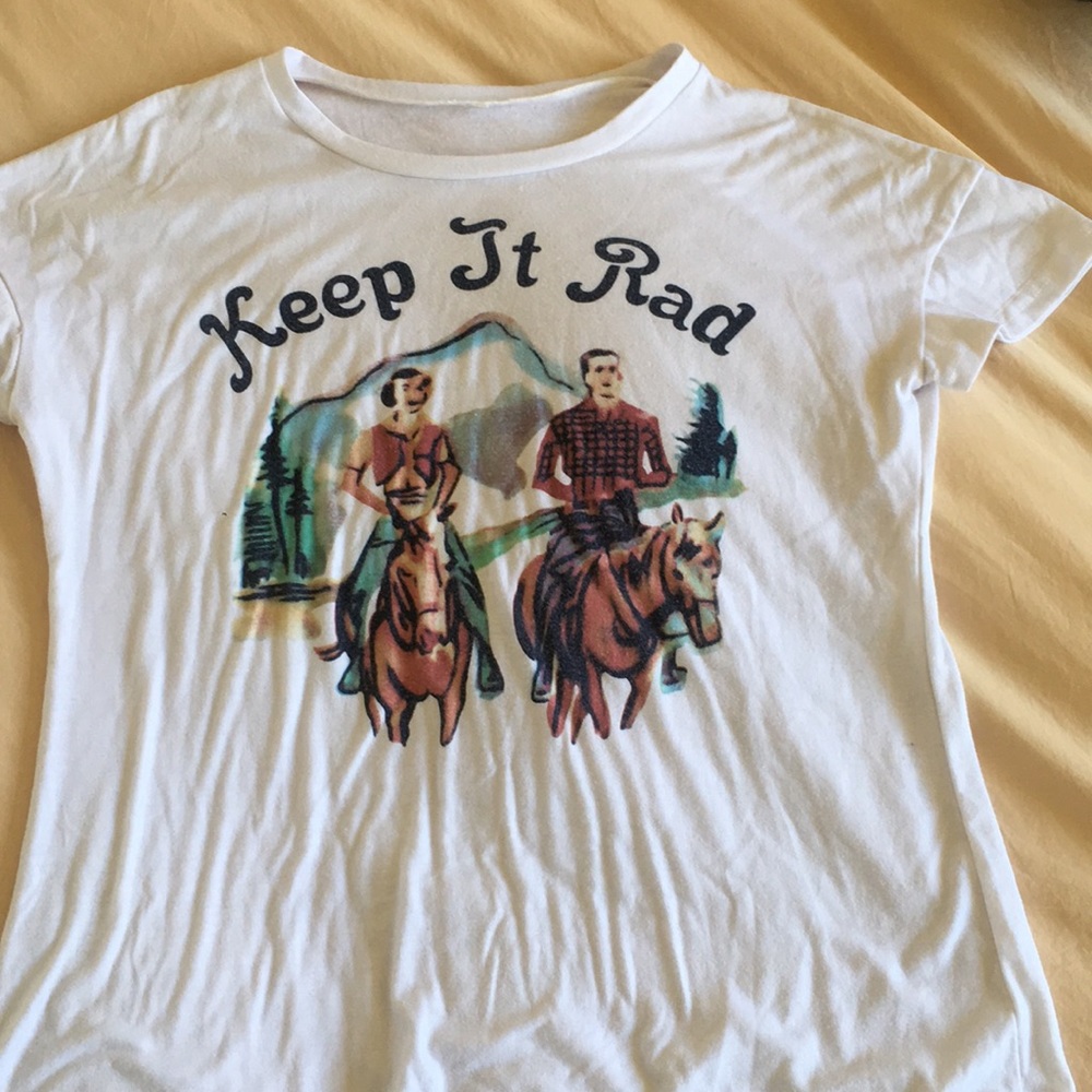 Keep it Rad tee